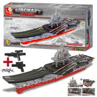 Строительные блоки авианосец USS ENTERPRISE корабль мега большой военный 1058EL LEGO оружие