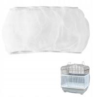 ЗАЩИТНЫЙ КОЖУХ ПТИЧЬЕЙ КЛЕТКИ ЛОВЕЦ СЕМЯН БЕЛЫЙ РЕГУЛИРУЕМЫЙ