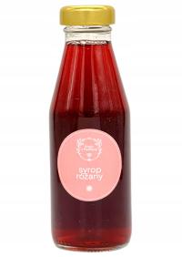 Сироп из лепестков роз - натуральный розовый сок ручной работы