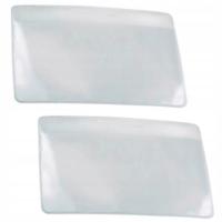 ( 2 szt. ) SAMOPRZYLEPNA FOLIOWA KIESZONKA bezbarwna naklejka etui CENÓWKA