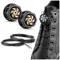 Автоматические шнурки без завязывания с вращающейся системой BOA Black