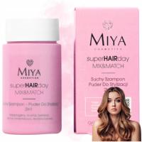 Puder Szampon Suchy do Każdego Koloru Włosów superHAIRday Miya 10 ml