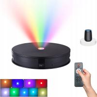 25 cm/ 10 cali motoryzowany stojak na wyświetlacz z RGB Light 360 ° JZ