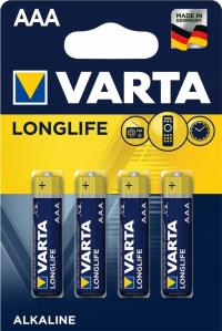 Baterie VARTA Longlife LR03 LR3 R3 AAA 4x 4 sztuki