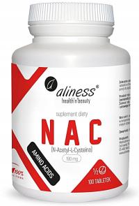Aliness NAC N-Acetylocysteina L-CYSTEINA 100 tabletek