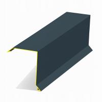 WIATROWNICA GÓRNA na blachę Antracyt(RAL 7016) Połysk 1mb