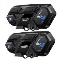 2× Fodsports M1S-Pro Motocyklowe INTERKOM Bluetooth