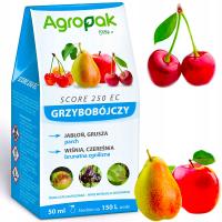 AGROPAK SCORE 250EC ФУНГИЦИД ДЛЯ ПАРШИ КОРИЧНЕВОЙ ГНИЛИ 50 МЛ