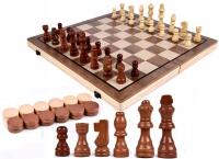 Шахматы деревянные шашки в ВКЛ 39X39 профессионал