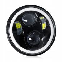 REFLEKTOR LAMPA PRZÓD MOTOCYKLOWA H4 LED 7Cali Do motocykli Harley