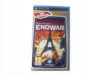 TOM CLANCY'S ENDWAR płyta bdb komplet PSP