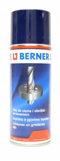 СПРЕЙ МАСЛО ДЛЯ РЕЗКИ И БУРЕНИЯ BERNER 400ML