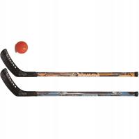 Zestaw do UNIHOKEJA POWER DWA kije 94 cm + piłka STREET HOCKEY