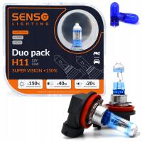 Лампы SENSO SUPER VISION 2x H11 DUO 150%