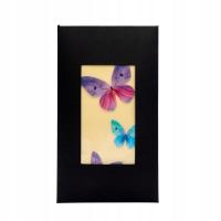 Шоколад белый с медом бабочка 100г