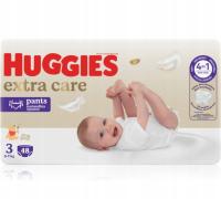 Huggies Extra Care Pants Size 3 jednorazowe pieluchomajtki 6 - 11 kg 48 szt