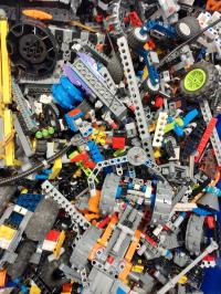 Klocki LEGO Technic MIX 400g – Oryginał Sortowane Elementy