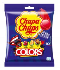 CHUPA CHUPS LIZAKI COLORS 12G x10 szt |120g