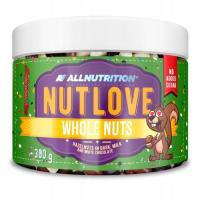 ALLNUTRITION NutLove WholeNuts Orzechy laskowe w 3 rodzaje czekolady , 300g