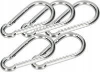 KARABIŃCZYK STRAŻACKI 160 KARABINEK HAK LIN 5 SZT