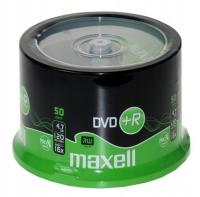 Диск DVD Maxell DVD R 4,7 ГБ 50 шт.