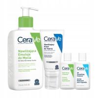 CeraVe набор увлажняющий крем для лица, эмульсия увлажняющая 236мл