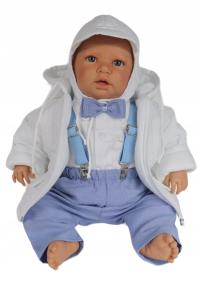 Одежда для крещения мальчик куртка подтяжки размер 68