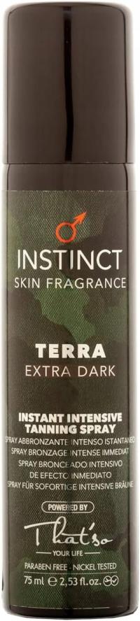 That'so Man Instinct Extra Dark Spray Męski samoopalacz do twarzy 75 ml