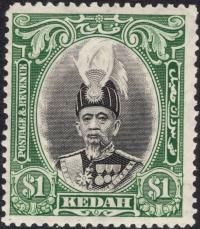 Malaya/Kedah 1 $ czysty *