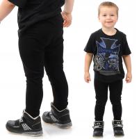 Гетры для мальчиков длинные леггинсы брюки черные 98