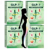 GLP-1 Płyn, naturalne zaawansowane płyny do pielęgnacji ciała Drop Mężczyźni i kobiety(4Pack)