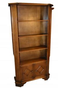 regał ,biblioteka .orzech