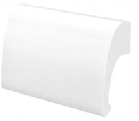 UCHWYT pochwyt palacza ALUMINIOWY DELUXE RAL 9016 BIAŁY