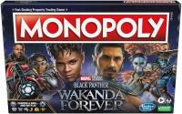 MONOPOLY MARVEL Black Panther настольная игра Черная пантера английский