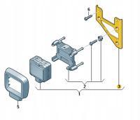 Uchwyt radaru VW OE 5Q0907461A