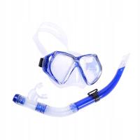 Zestaw do snorkelingu Szeroki widok Maska do snorkelingu Gogle kąpielowe Snorkel z osłoną nosa do