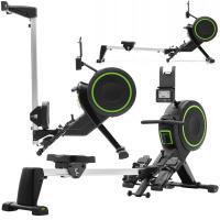 Wioślarz Ergonometr Powietrzny Magnetyczny Maksymalna Waga 135KG Wioślarski