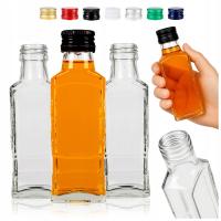 5шт стеклянные бутылки для вина ликер сироп настойки Москва 100 мл винтовые крышки