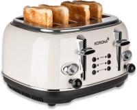 Toster Korona 21676 srebrny/szary 1630 W