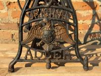 PIĘKNY STOLIK, PODSTAWA, NOGI OD MASZYNY DO SZYCIA ADLER - ORŁY - D.R.G.M.