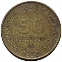 44856. Peru - 50 soli - 1980r.