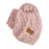 Kocyk Bambusowy dla Niemowląt Fema 80x100cm Zamglony Róż ColorStories