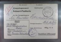 Oflag VIE Dorsten 1941 POW Obóz Kriegsgefangenenpost K17a Kraków