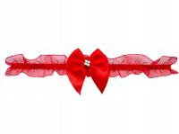 Podwiązka studniówka kokarda/ kryształ