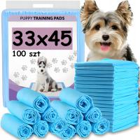 Гигиенические шпалы абсорбирующие коврики для собак для мочи толстые 33X45 100 шт