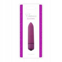 Вибратор-VIBRATORE BULLET PURPLE CLASSICS