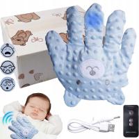 USPOKAJAJĄCA DŁOŃ DLA NIEMOWLĄT NAŚLADOWANIE DOTYKU RODZICA UŻYCIE W WÓZKU