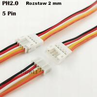 Złącze elektroniczne elektryczne konektor JST PH 2.0 mm 5pin Kostka złączka