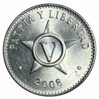KUBA - 5 CENTAVOS - 2008 - MENNICZA