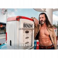 KALENDARZ ŚCIENNY 2026 ROK MEN BOYS MĘŻCZYŹNI MĘŻCZYZNA ROLNICY GRANIT